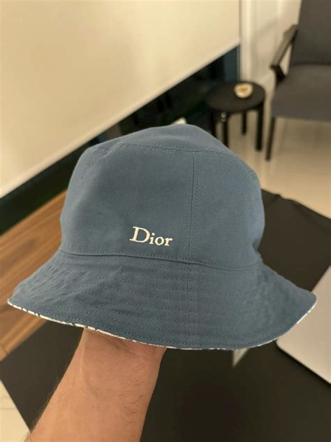 solitaire dior bucket hat|Reversible Dior Oblique Bucket Hat.